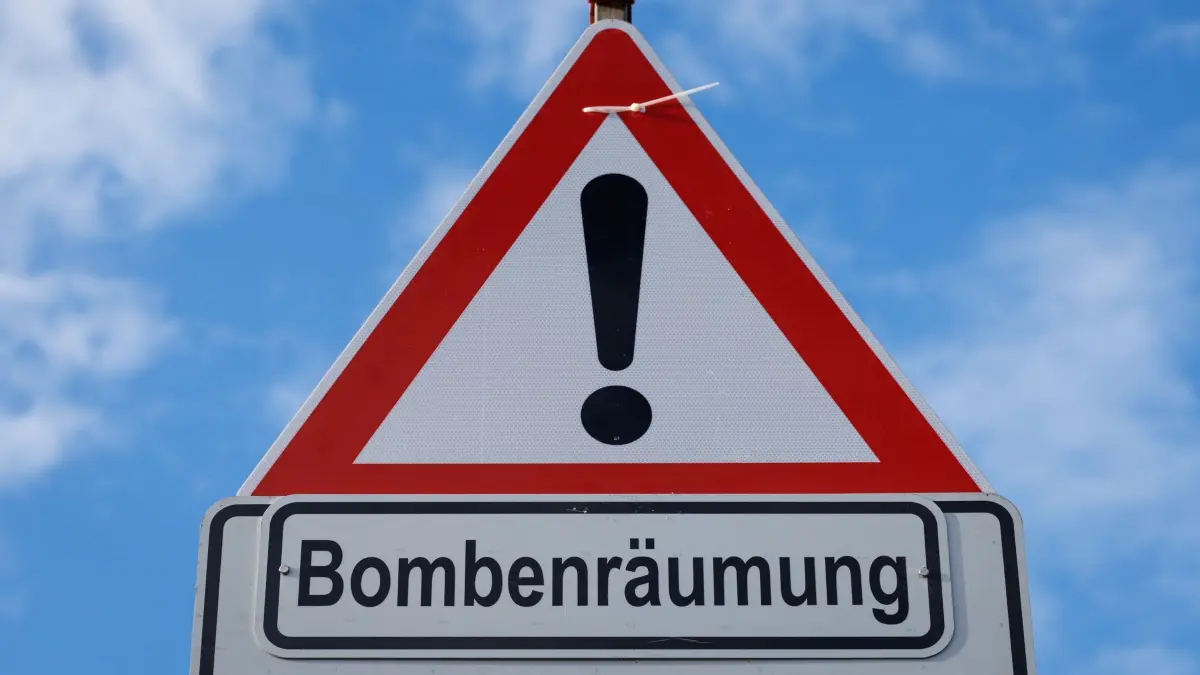 In Neu-Ulm ist eine Splitterbombe gefunden worden.