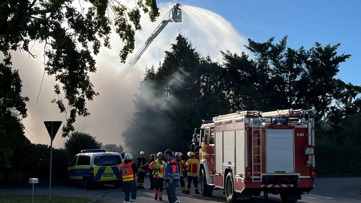 Brand in Wurmlingen 4.9.2026