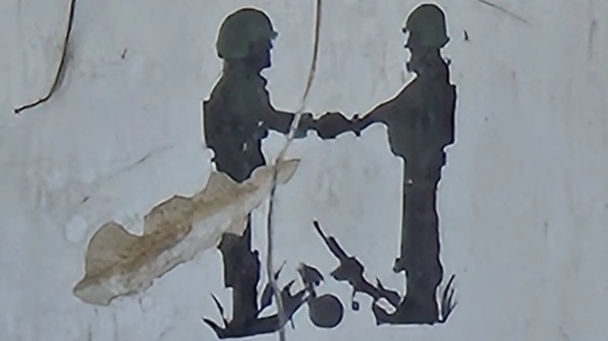 Graffiti an der alten Landwirtschaftsschule / EBG-Altbau