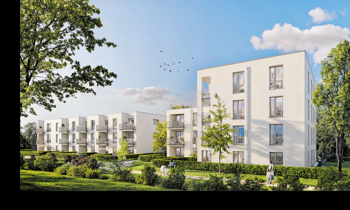 Das Projekt „Vista Sol No. 4“ entsteht derzeit im Baugebiet Sonnenrain in Schwäbisch Hall-Hessental. Einzelne Wohnungen sind noch für Kaufinteressenten verfügbar.