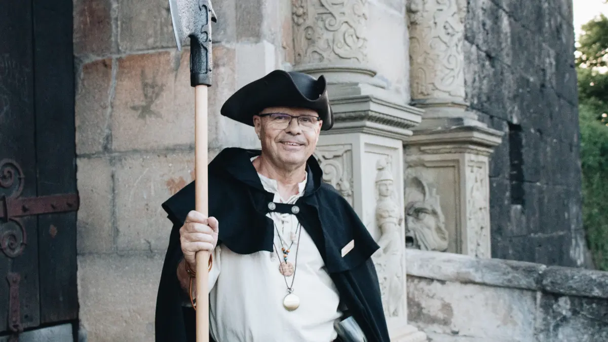Tübingen Hirschau Joachim Straub Stadtführung Nachtwächter Gast der Woche Wochengast