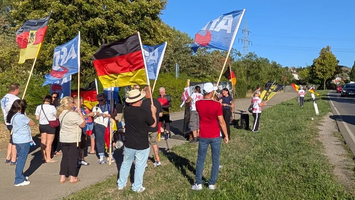 Demo in Mössingen
