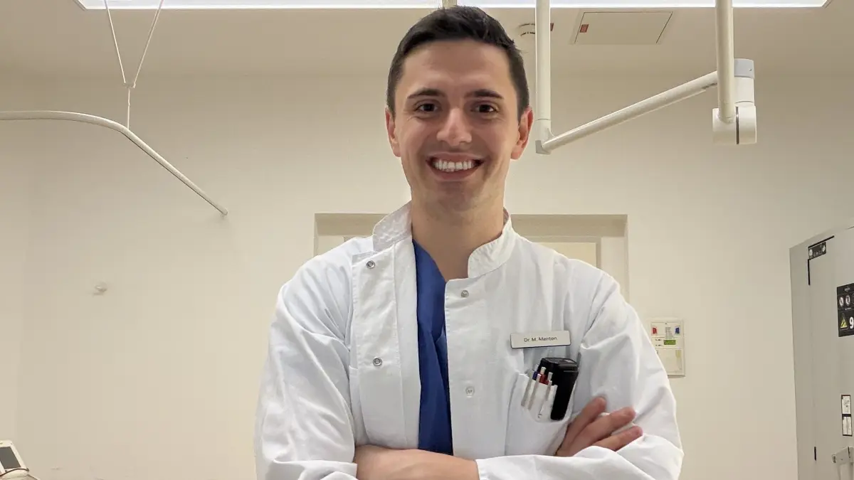 Findet, dass Ärztinnen und Ärzte eindeutig keine "Nutznießer" des Gesundheitssystems sind: Der Reutlinger CDU-Landtagsabgeordnete Dr. Max Menton (31).