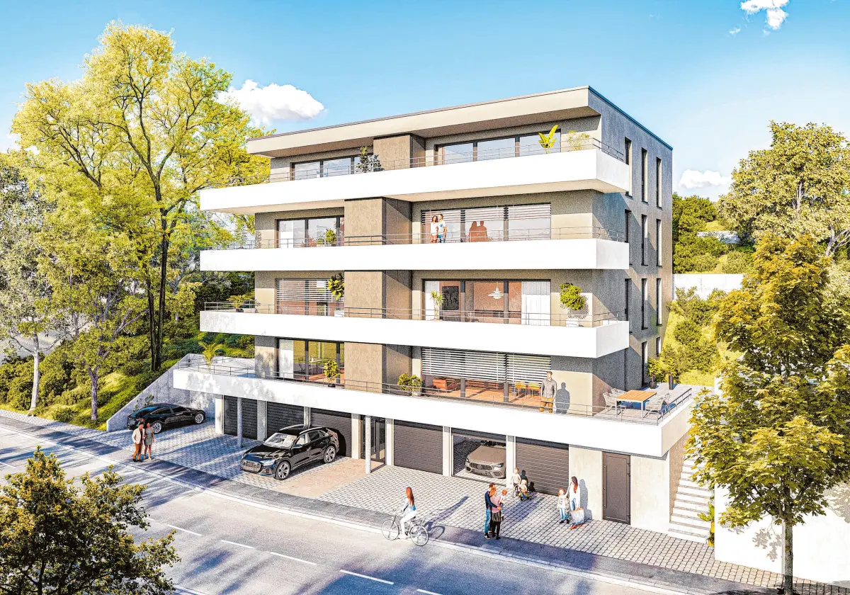 Das Bauprojekt „Riverside“ in Crailsheim umfasst insgesamt acht Wohnungen. Einige davon sind noch auf dem Markt verfügbar.