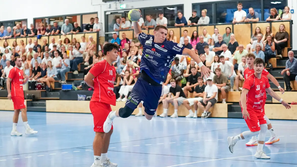 TSV Heiningen - HG Oftersheim/Schwetzingen: TSV Heiningen - HG Oftersheim/Schwetzingen
Tobias Bauch (80)