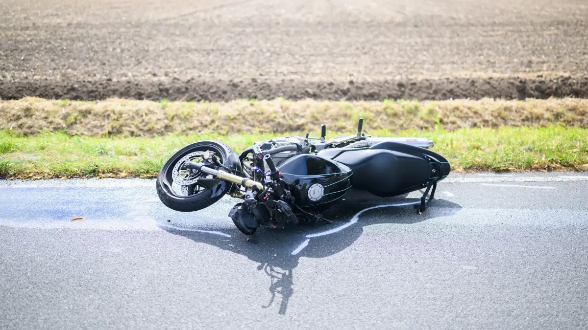 Motorradunfall - Symbolbild