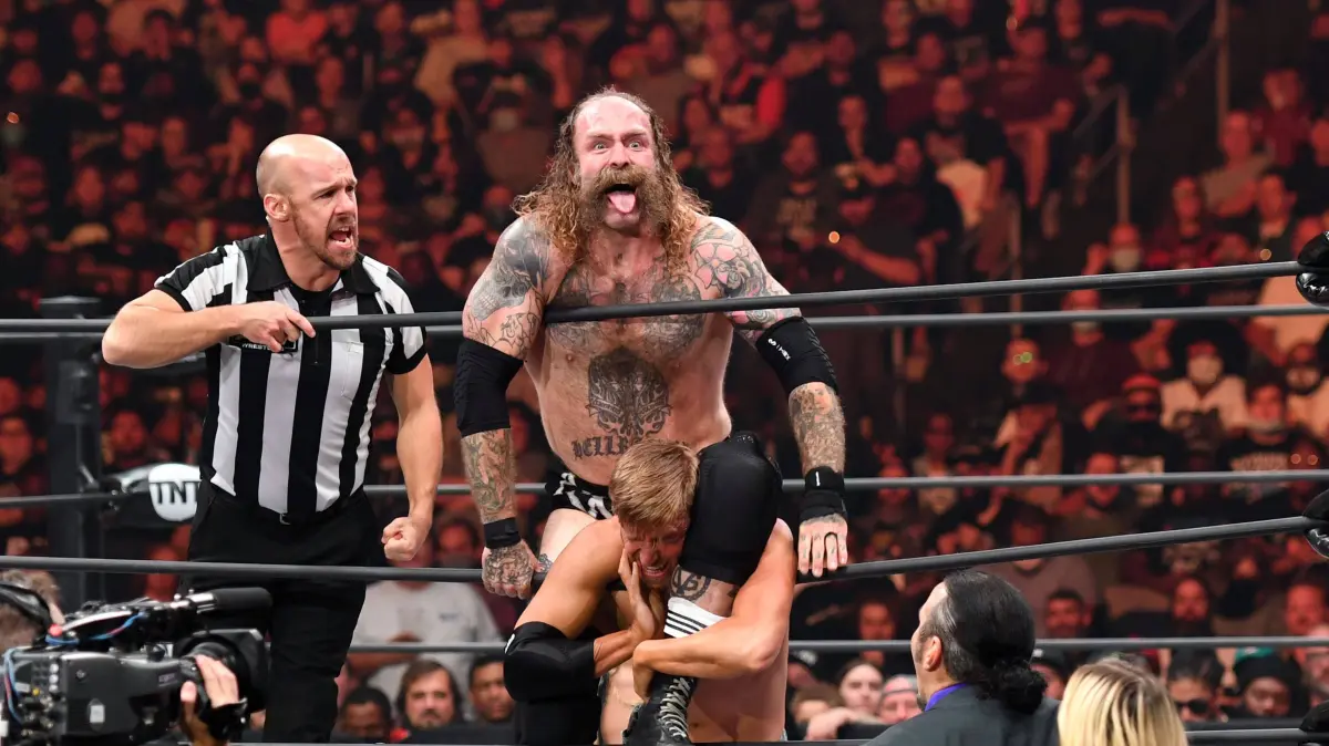 November 17, 2021, Norfolk, Virginia, USA: All Elite Wrestling brings the wrestling to The Chartway Arena at Old Dominion University in Norfolk, Virginia on 17 November 2021. photo Norfolk USA - ZUMAm90_ 20211117_zap_m90_032 Copyright: xJeffxMoorex