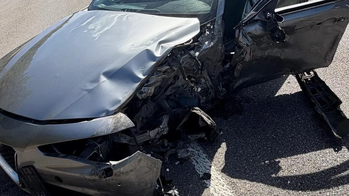 Unfall auf der B28