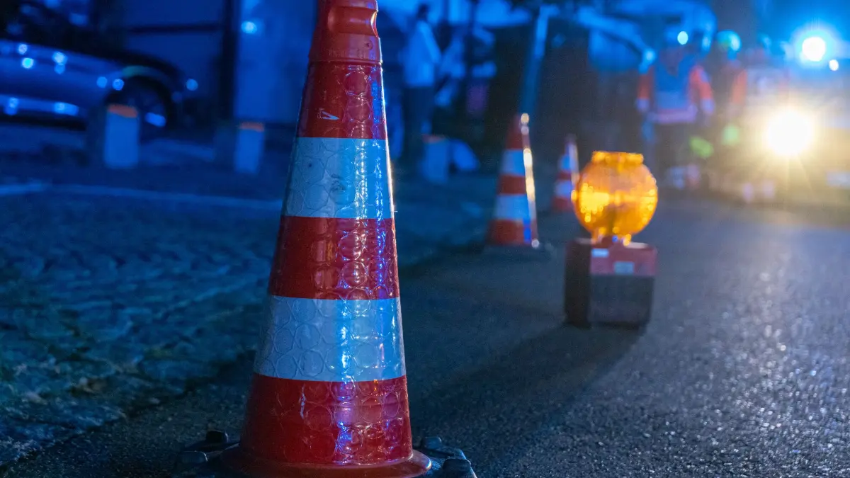 Die Feuerwehren aus Bisingen und Grosselfingen sind seit 4 Uhr in Bisingen im Einsatz.