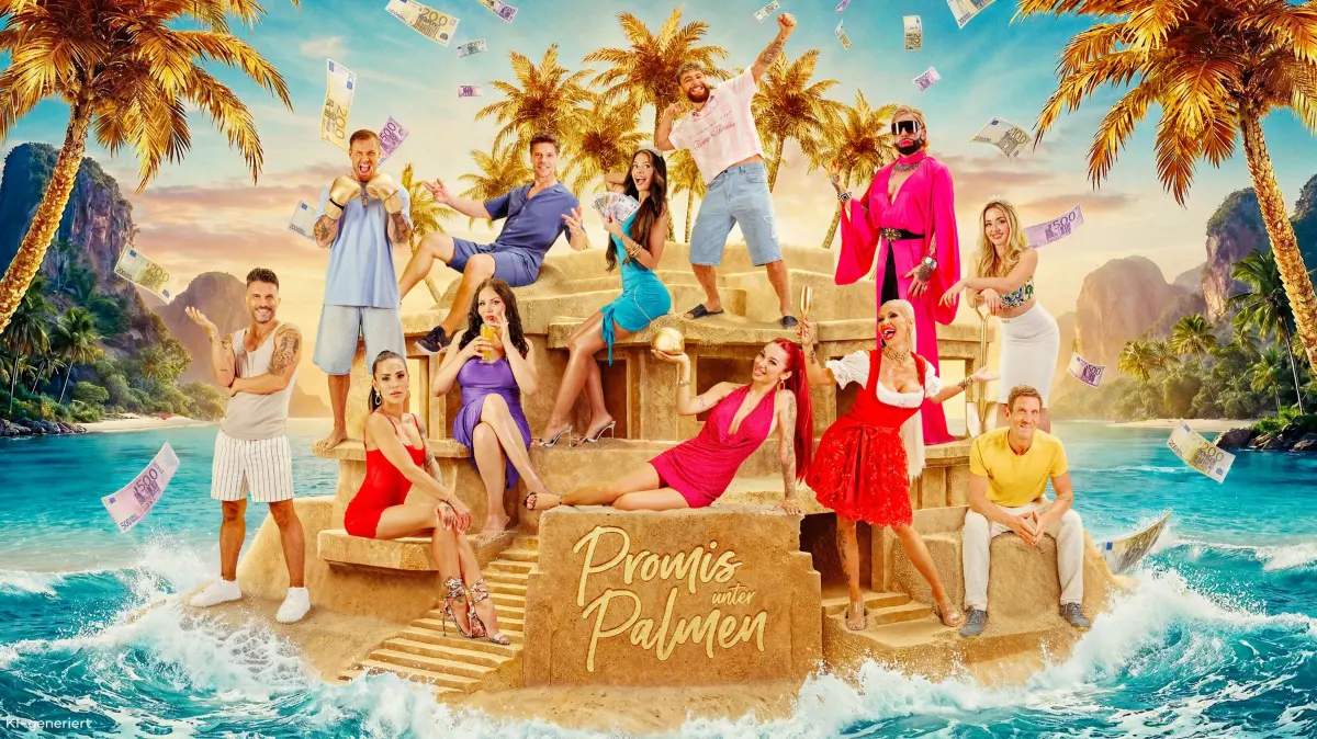 Die Show „Promis unter Palmen“ geht mit Staffel 5 auf Sat.1 weiter.