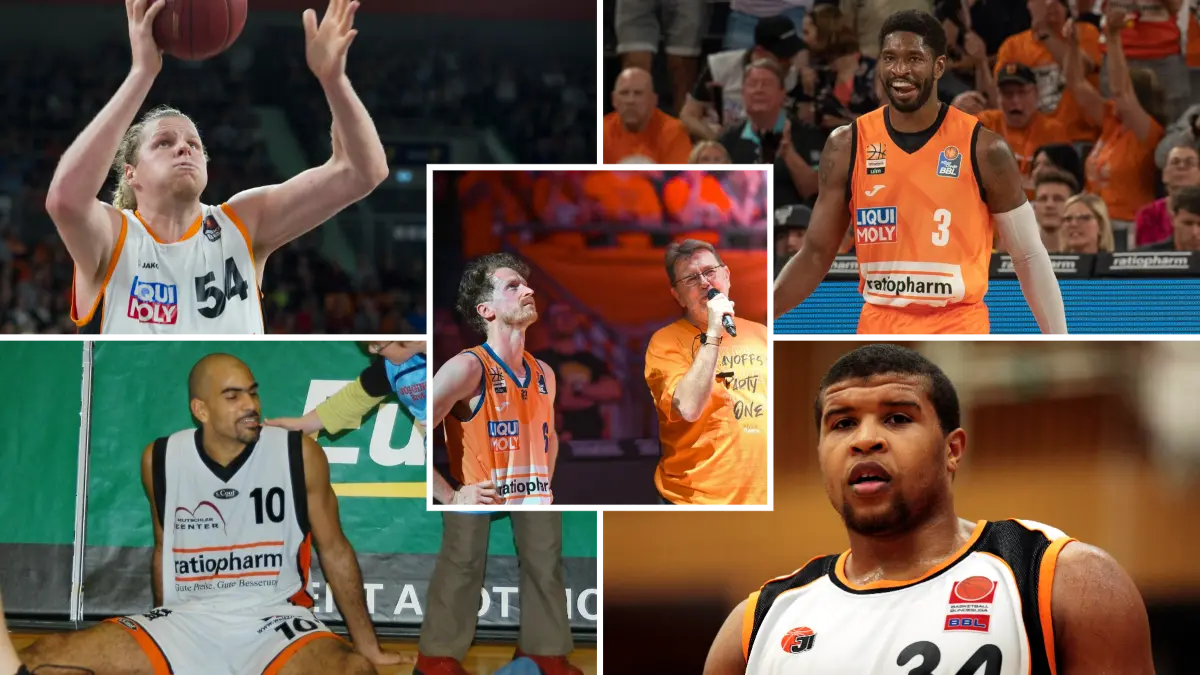 Bei "Unsterblich" dabei: Emeka Erege, John Bryant, Per Günther, Marc Hermann, Brandon Paul und Jeff Gibbs (v.l.n.r.).