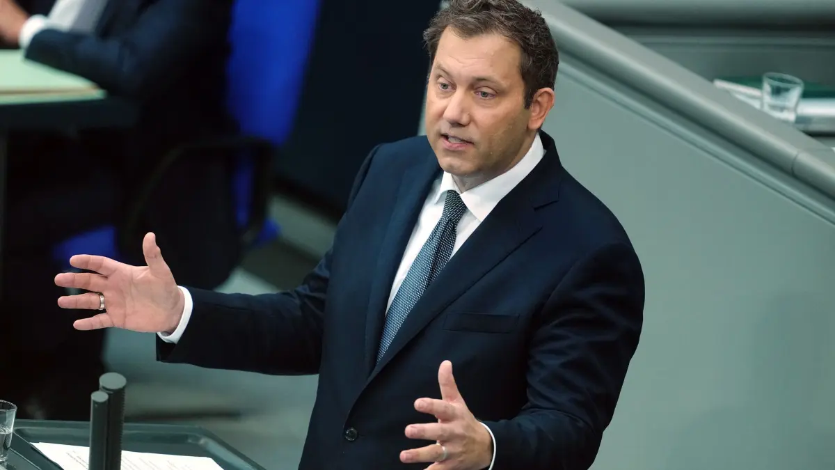 Finanzminister Lars Klingbeil.