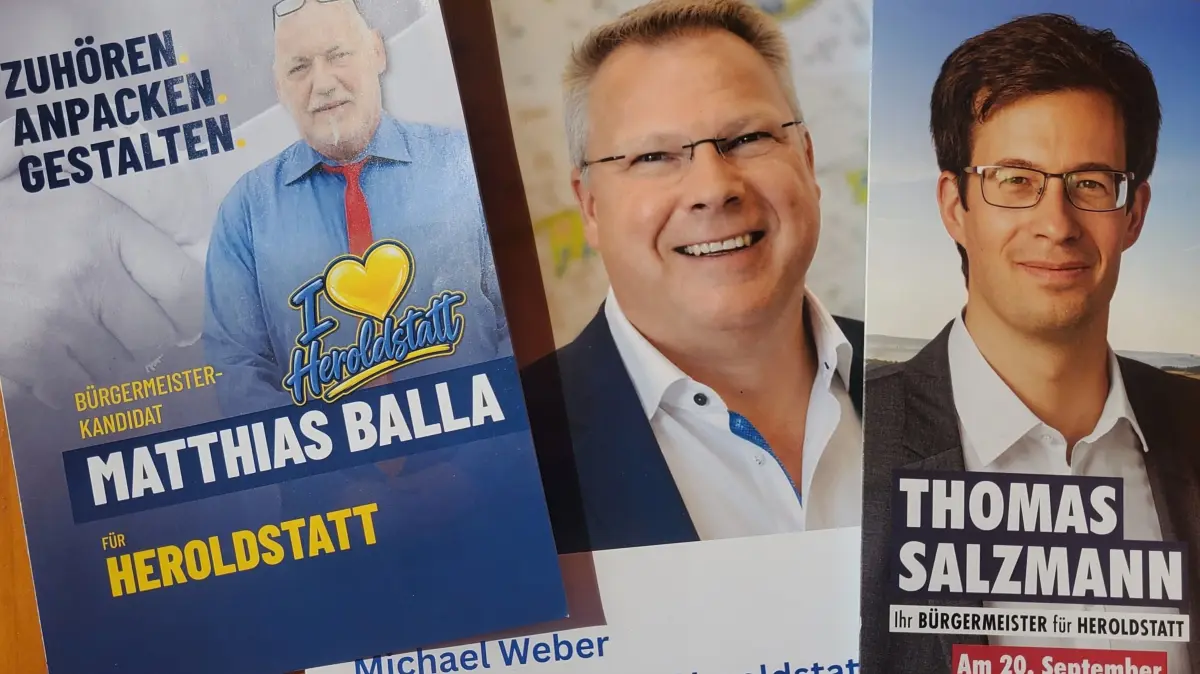 Wer wird neuer Chef im Rathaus Heroldstatt? Drei Kandidaten stellen sich zur Wahl.