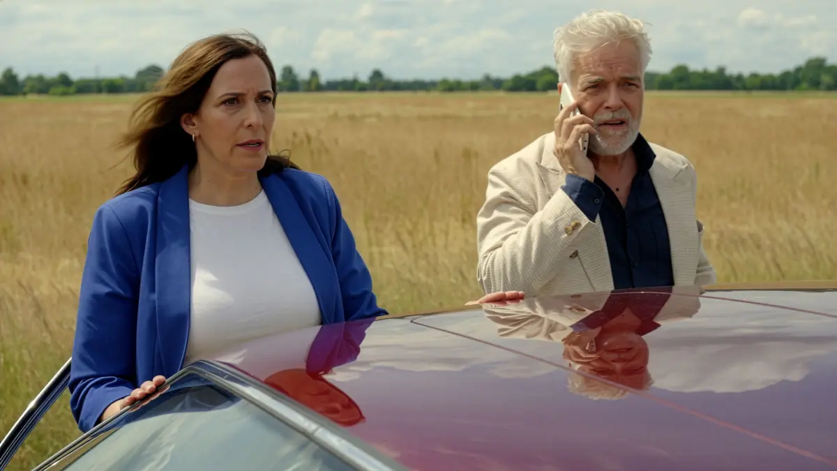 Katrin (Ulrike Frank) und Kaltenbach (Stephan Schill) entgehen bei GZSZ nur knapp einer Katastrophe.