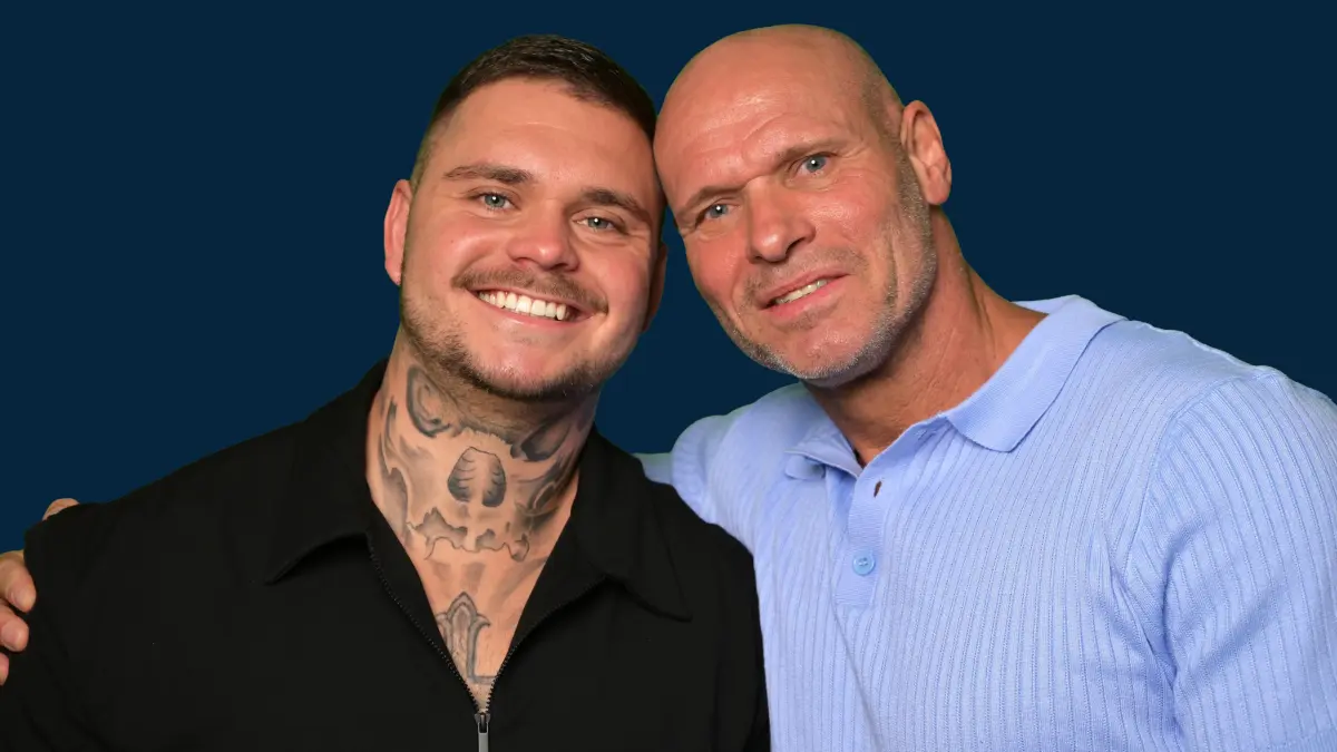 Sieben Eltern-Kind-Duos treten bei „Prominent verwandt“ an. Darunter sind auch Nico Legat (l.) und Thorsten Legat.