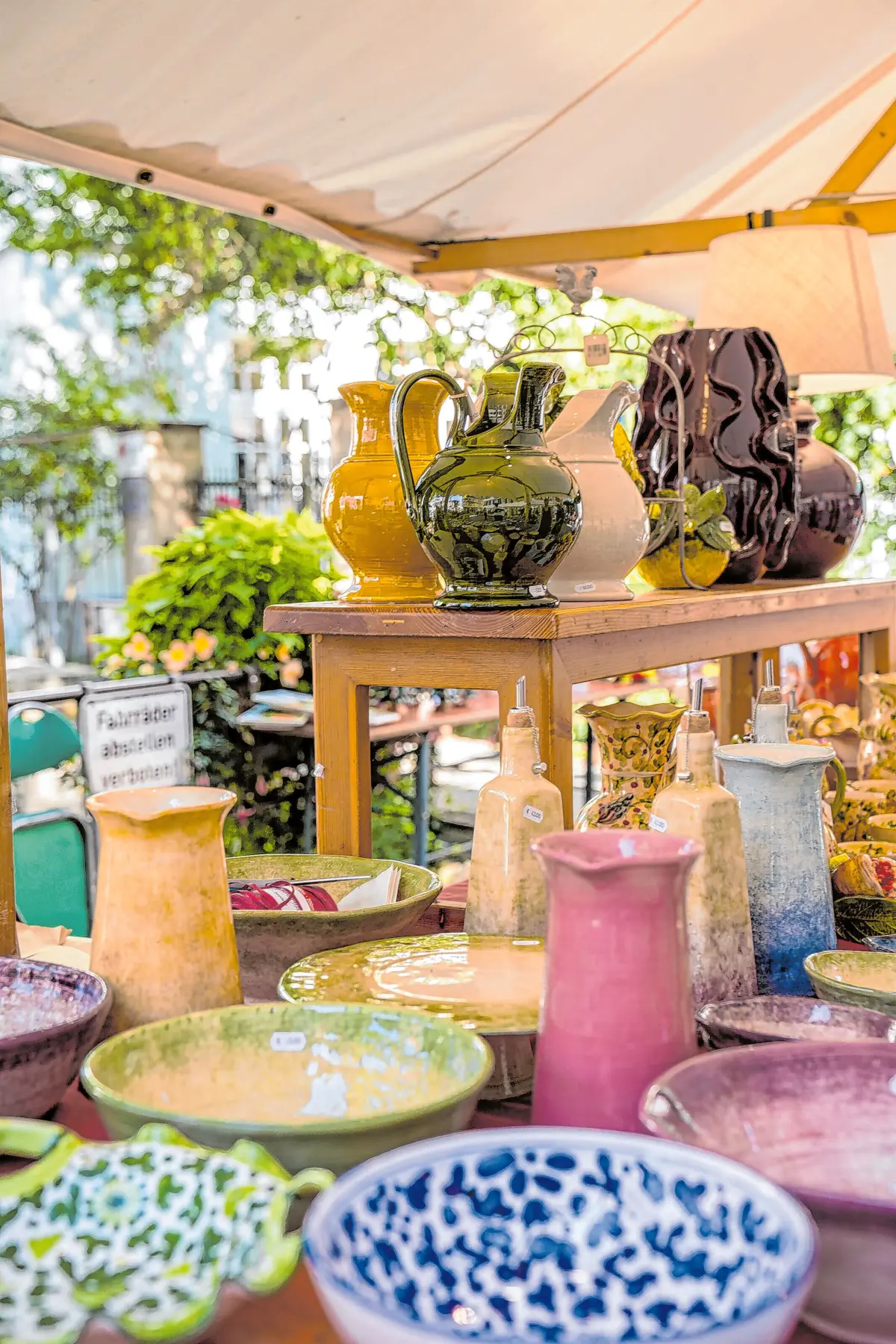 Impressionen vom Umbrisch-Provenzalischen Markt Tübingen. Foto: Tübingen erleben GmbH⇥Tübinger erleben