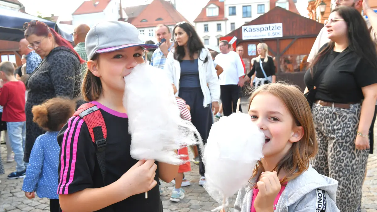 Die Zuckerwatte des Campingsclubs war wieder ein Renner.