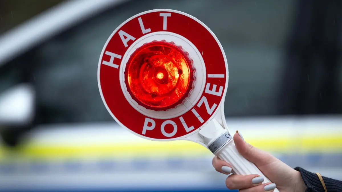 Verkehrskontrolle eines Seniors