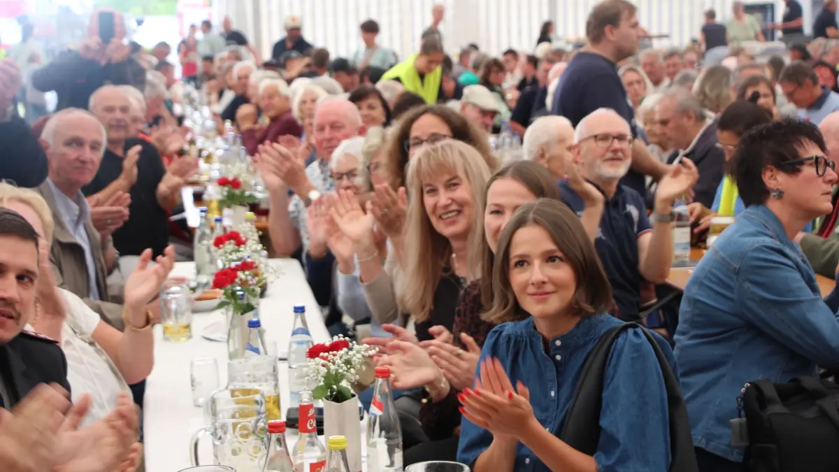 Feuerwehrjubiläum 100 Jahre Salmendingen
