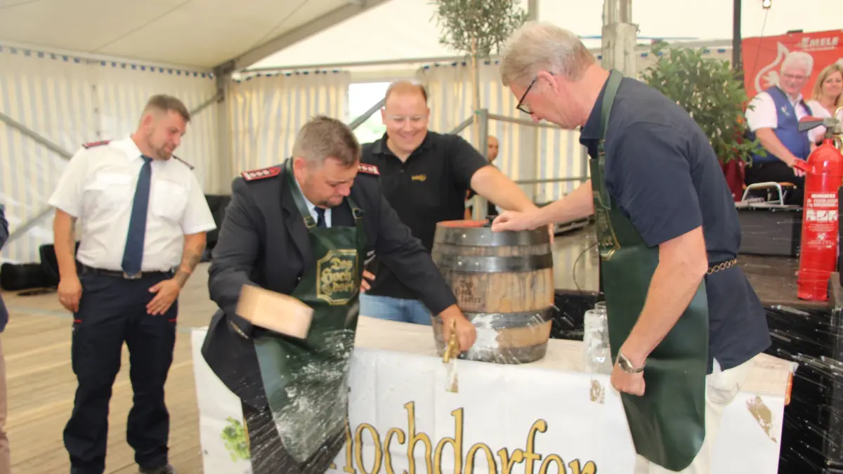 Feuerwehrjubiläum 100 Jahre Salmendingen