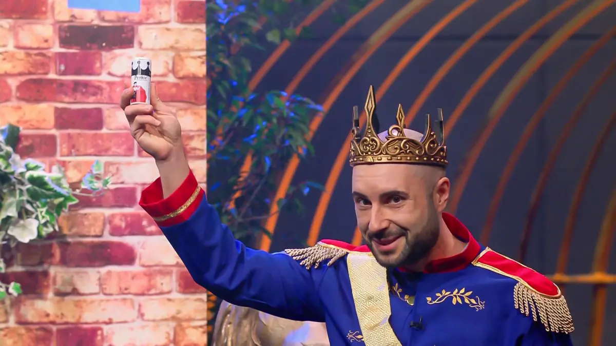Der Gründer von Penice, Markus Flagner, präsentiert sein Produkt.