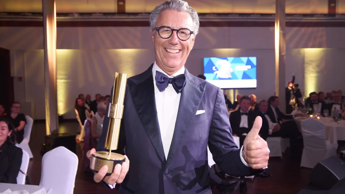 Harald Seifert mit dem Leo-Award 2026