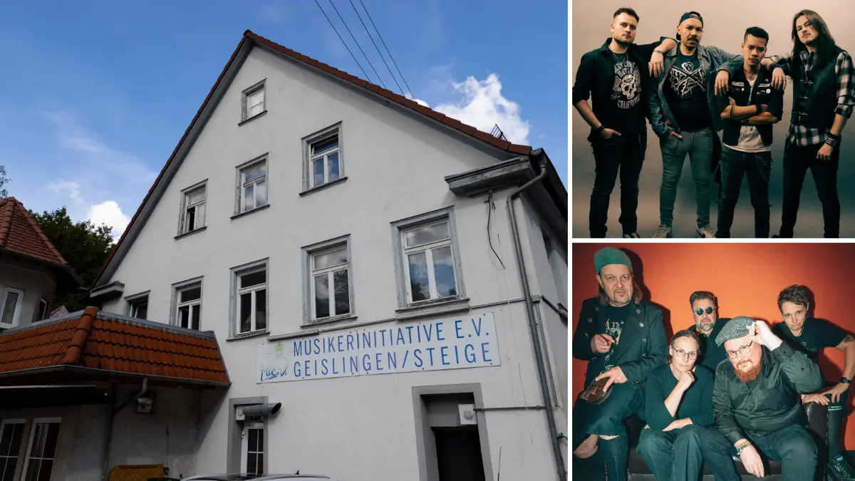 Bei der Musikerinitiative finden wieder Konzerte und Veranstaltungen statt. Unter anderem feiern Concusion (oben rechts) ihr zehnjähriges Bandbestehen. Und es gibt eine Neuauflage der Southern Celtic Night mit Headliner Salt n' Tales (unten rechts).