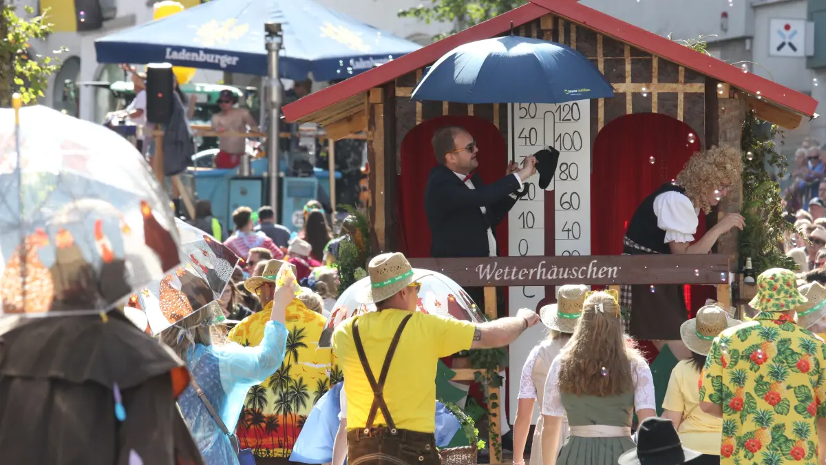 Volksfest in Crailsheim: Der Festumzug der Landwirtschaft
