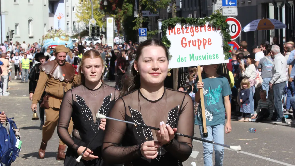 Volksfest in Crailsheim: Der Festumzug der Landwirtschaft