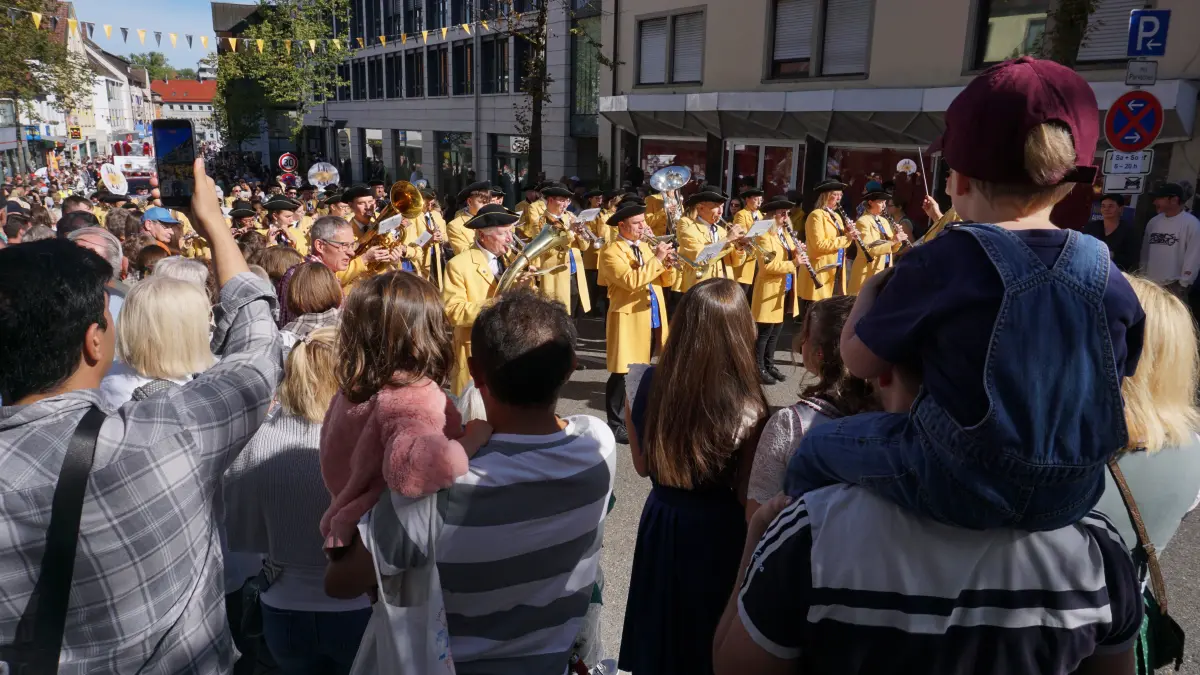 Volksfest in Crailsheim: Der Festumzug der Landwirtschaft