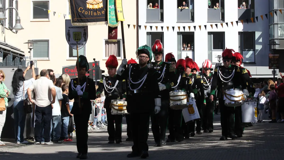 Volksfest in Crailsheim: Der Festumzug der Landwirtschaft