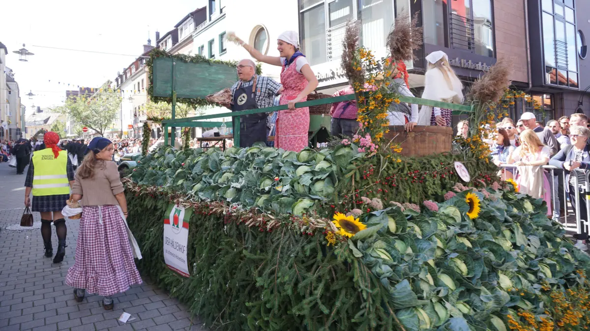 Volksfest in Crailsheim: Der Festumzug der Landwirtschaft