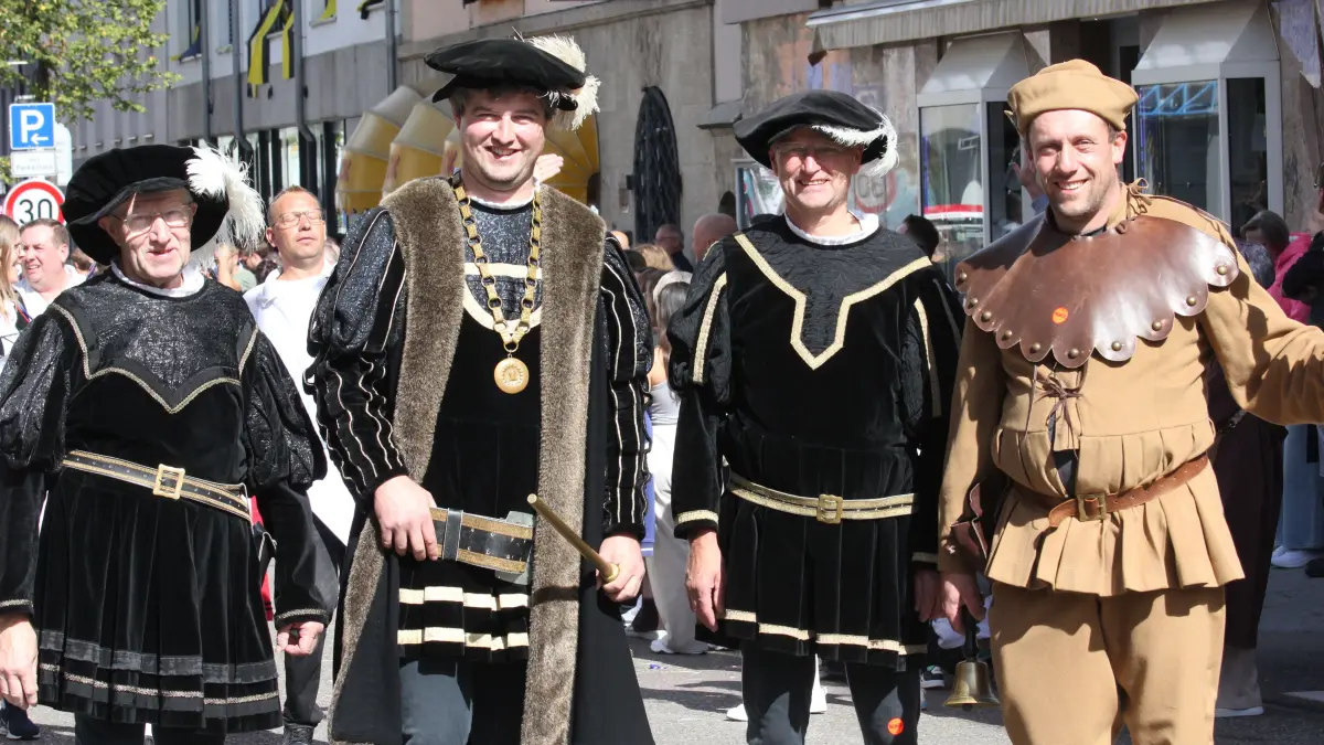 Volksfest in Crailsheim: Der Festumzug der Landwirtschaft