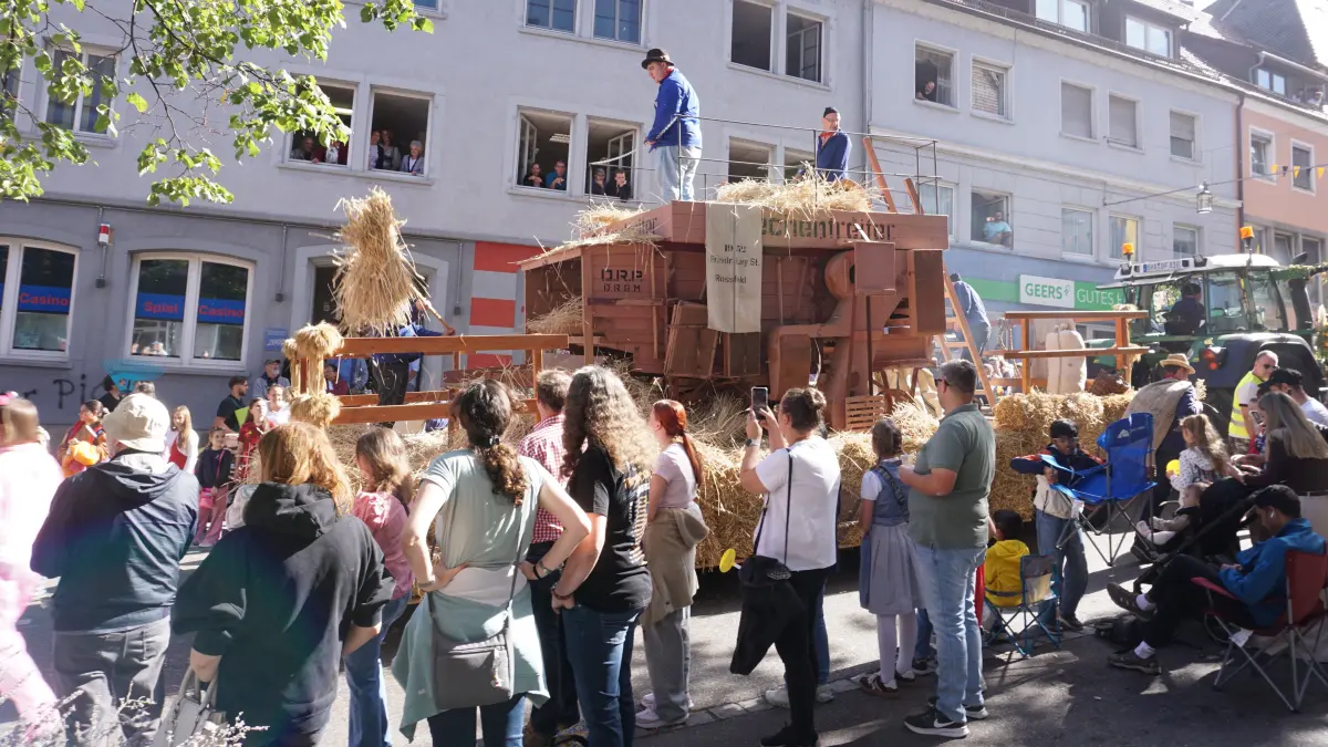 Volksfest in Crailsheim: Der Festumzug der Landwirtschaft