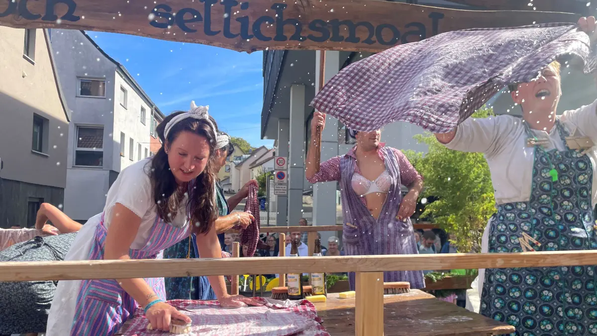 Volksfest in Crailsheim: Der Festzug der Landwirtschaft