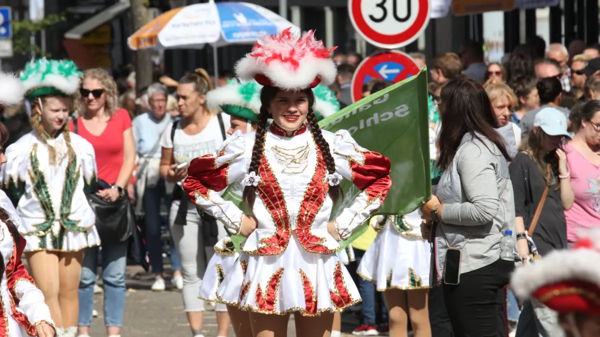 Volksfest in Crailsheim: Der Festumzug der Landwirtschaft