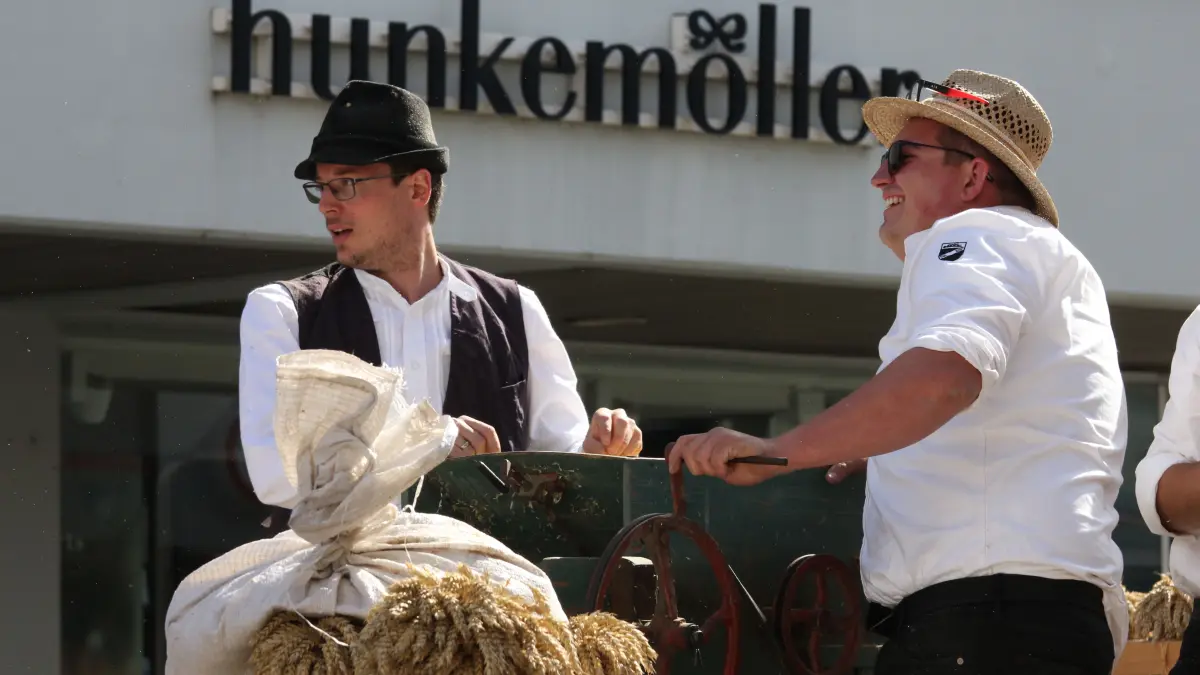Volksfest in Crailsheim: Der Festumzug der Landwirtschaft