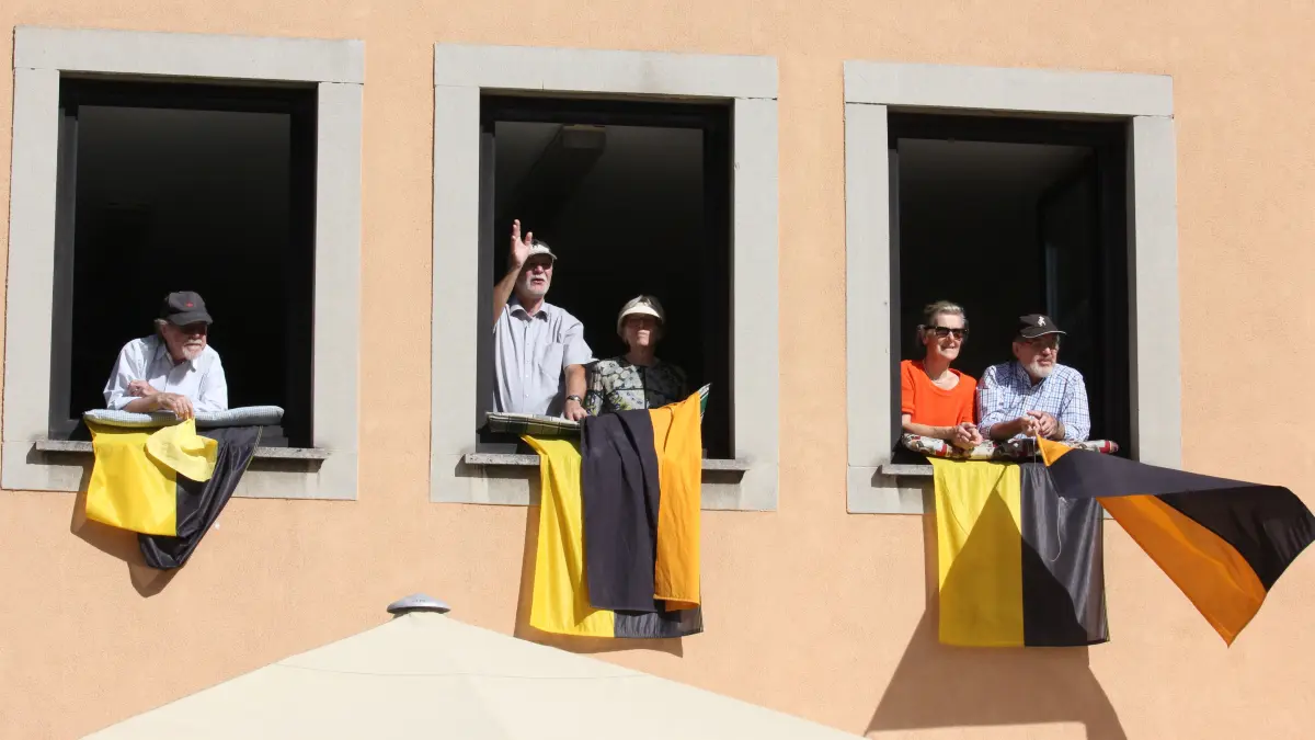 Volksfest in Crailsheim: Der Festumzug der Landwirtschaft