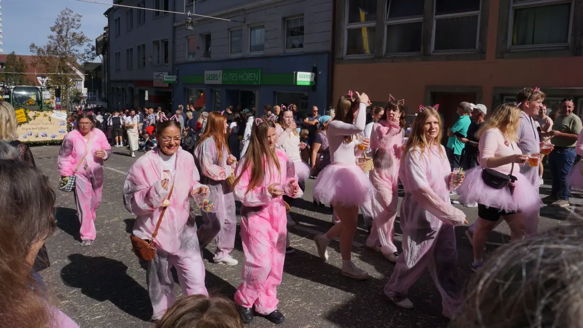 Volksfest in Crailsheim: Der Festumzug der Landwirtschaft