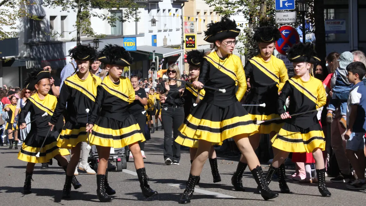Volksfest in Crailsheim: Der Festumzug der Landwirtschaft