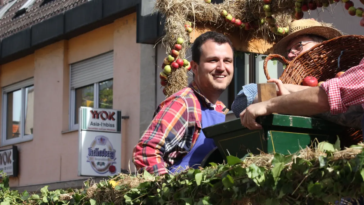 Volksfest in Crailsheim: Der Festumzug der Landwirtschaft