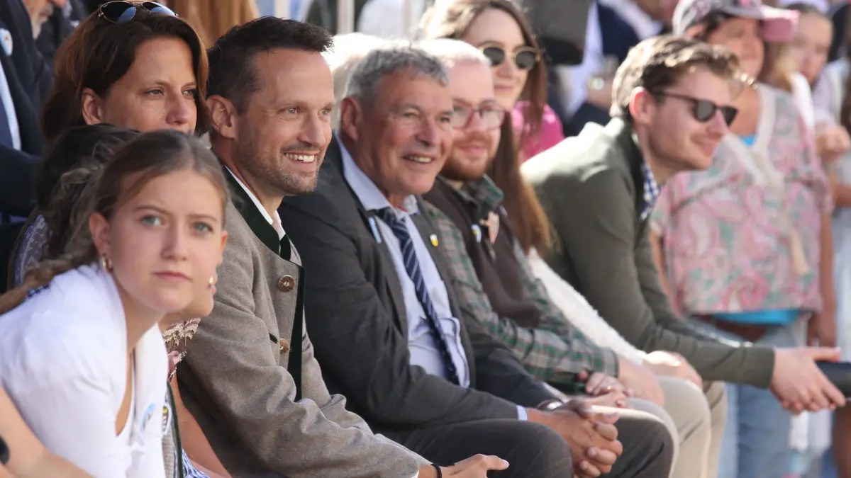 Volksfest in Crailsheim: Der Festumzug der Landwirtschaft