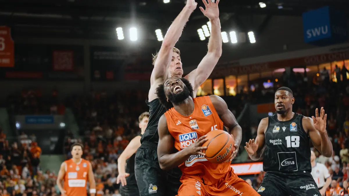 Basketball, Auftakt im Derby ratiopharm Ulm gegen Ludwigsburg: Das war das Spiel