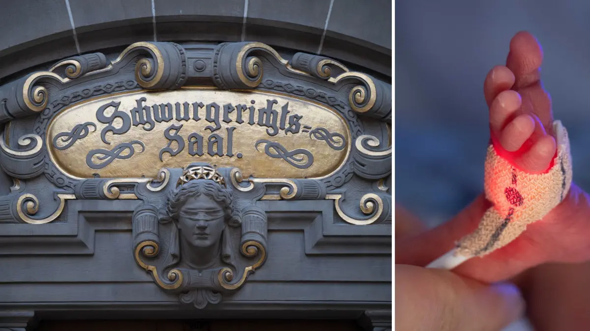 Im Frühchen-Prozess am Tübinger Landgericht sagten am Montag die Gutachter aus.