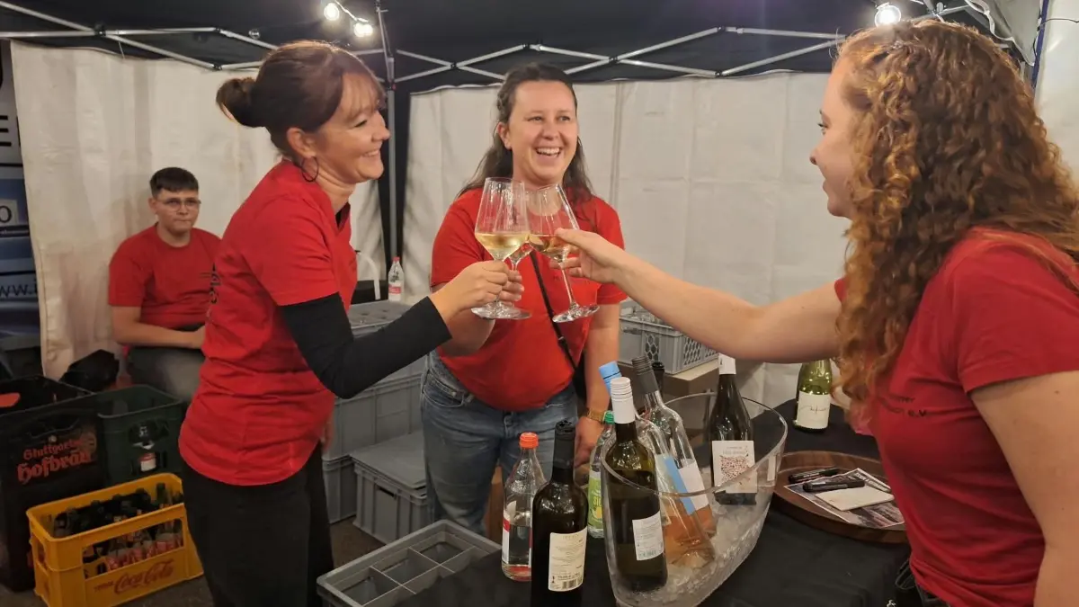 Ein Prosit auf das Gelingen des Weilheimer Weinfestes!