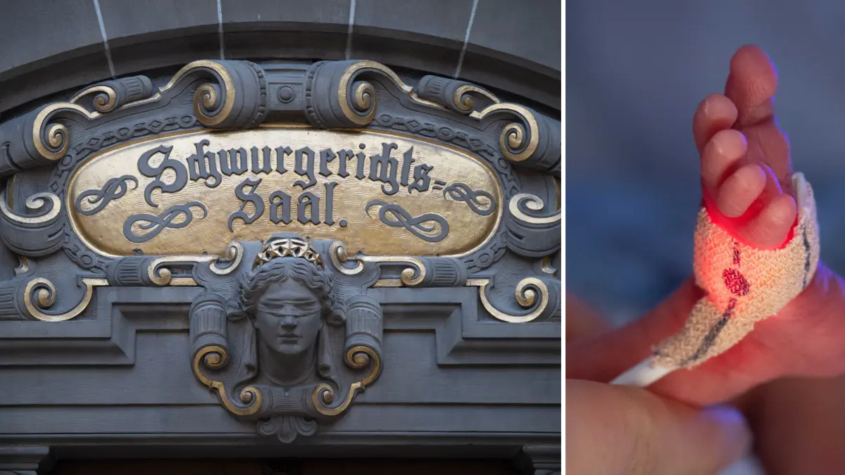 Im Frühchen-Prozess am Tübinger Landgericht sagten am Montag die Gutachter aus.
