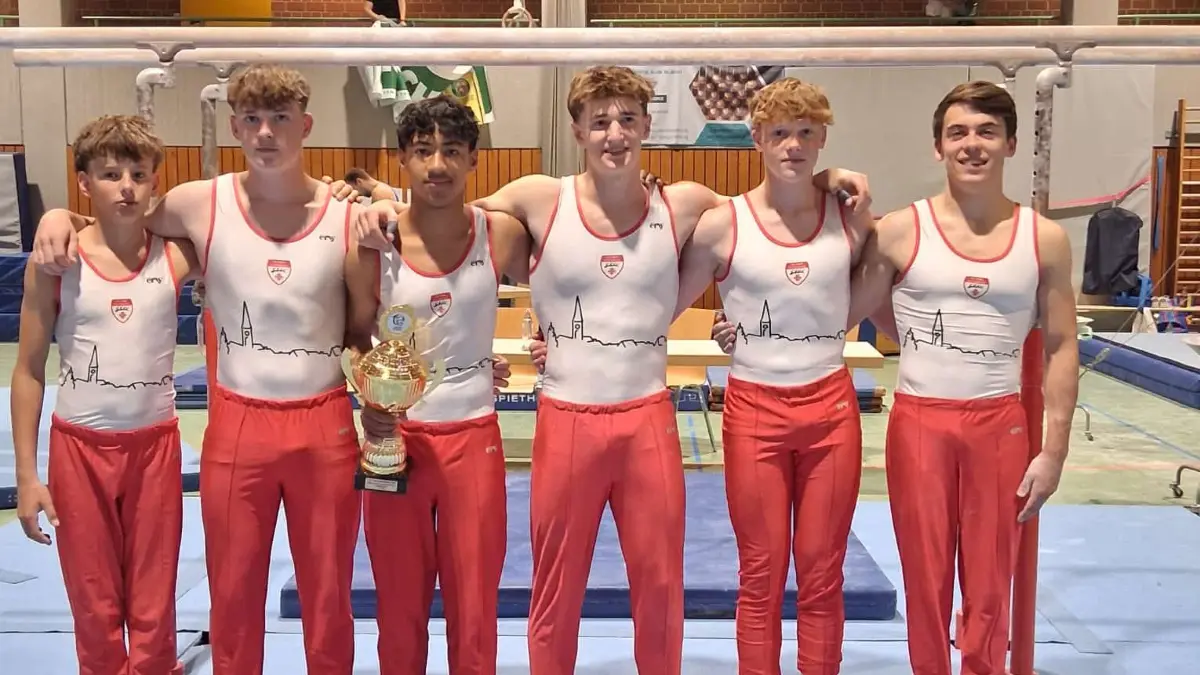 Auch für die Turner der TG Schömberg war der Stauseepokal ein voller Erfolg.
