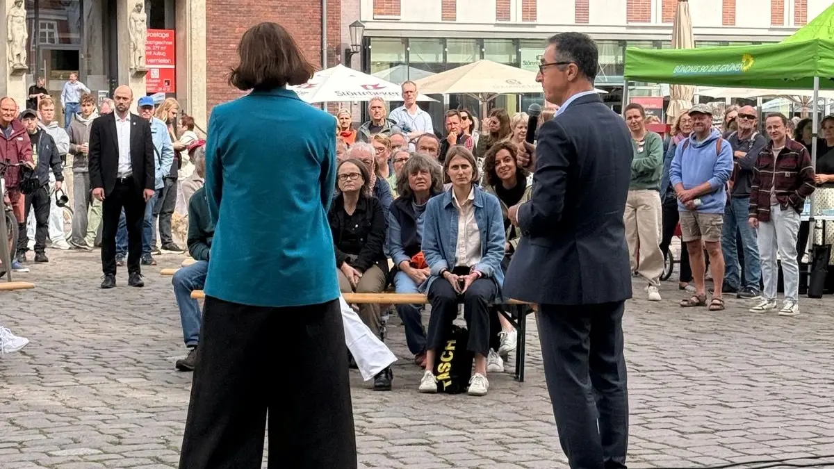 Grüne Metzingen Wahlkampf in Mecklenburg-Vorpommern