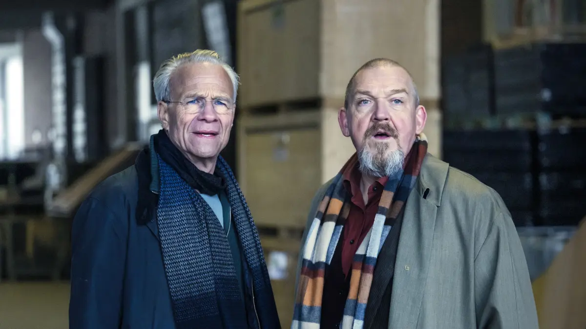 Die Tatort-Kommissare Max Ballauf (Klaus J. Behrendt, l.) und Freddy Schenk (Dietmar Bär) sind seit 1990 im Einsatz.