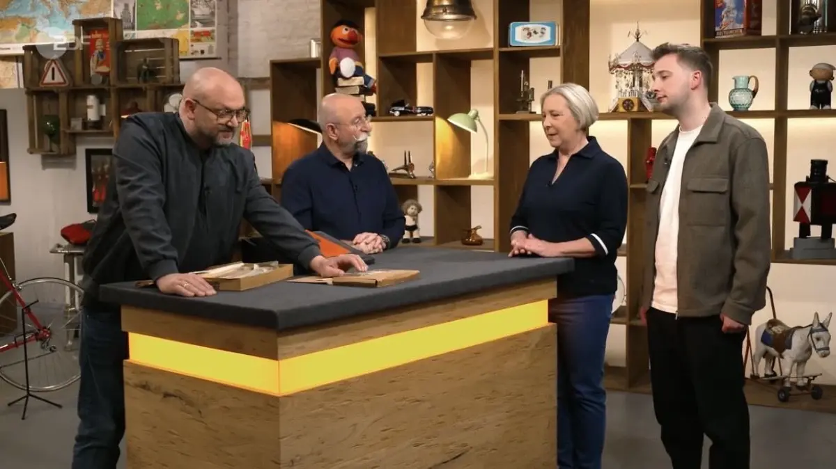 Kiki und Tom Gaiser waren bei Bares für Rares Screenshot